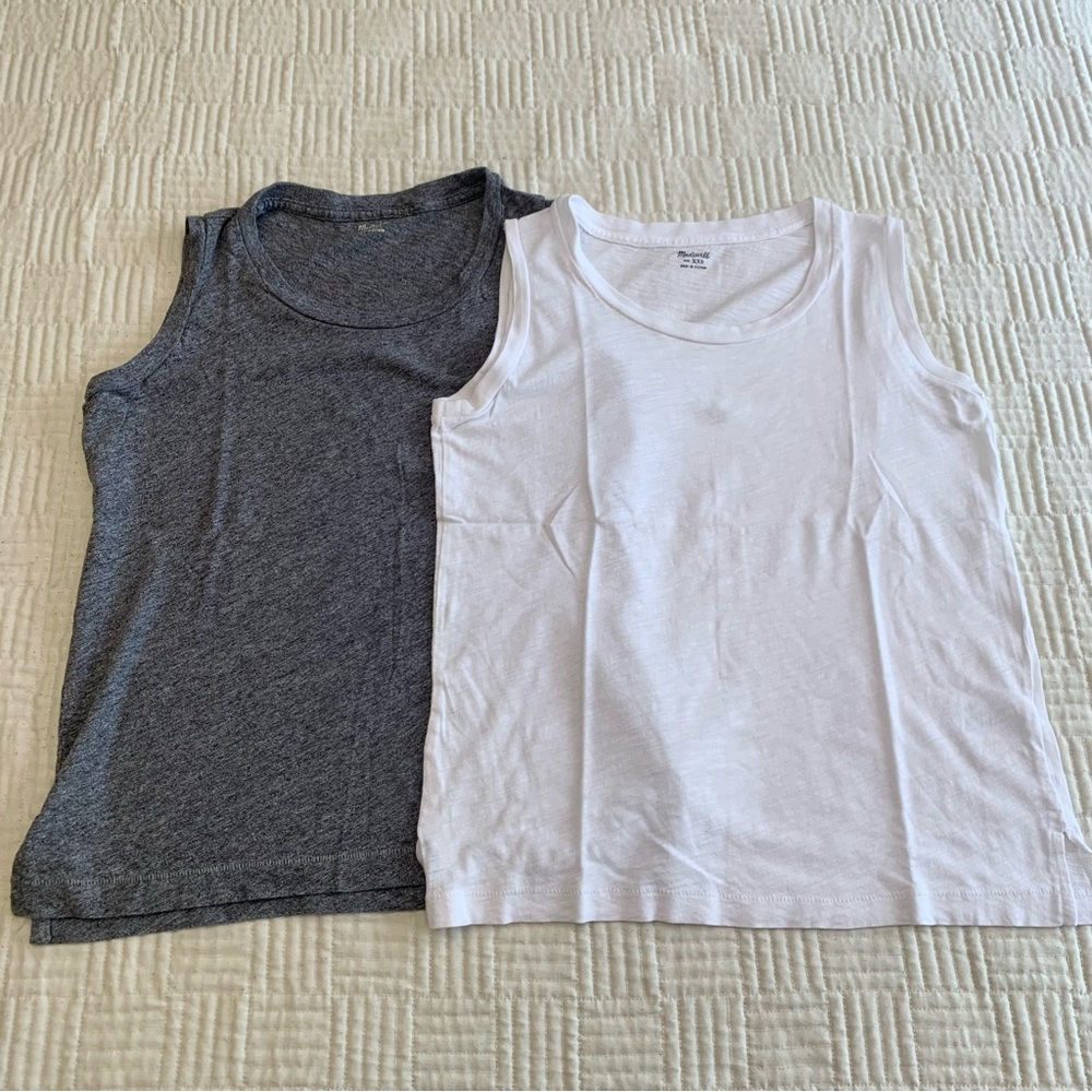 Madewell Sleeveless Tank Tops Bundle Size XXS